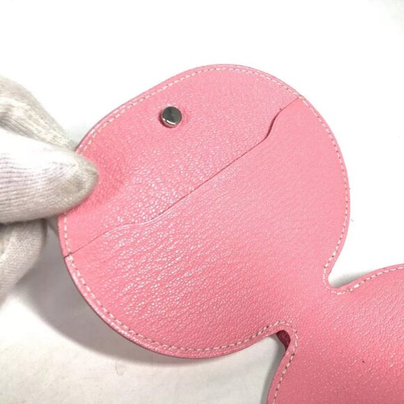 ERMES In the loop Wallet Coin Compartment coin purse Chevre Rose Confetti pink - Picture 4 of 13